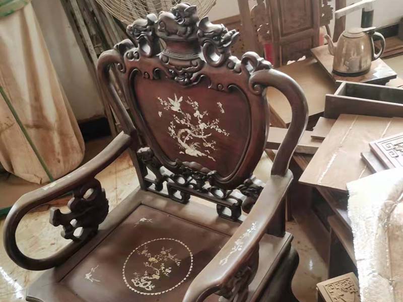 漳州旧红木家具维修